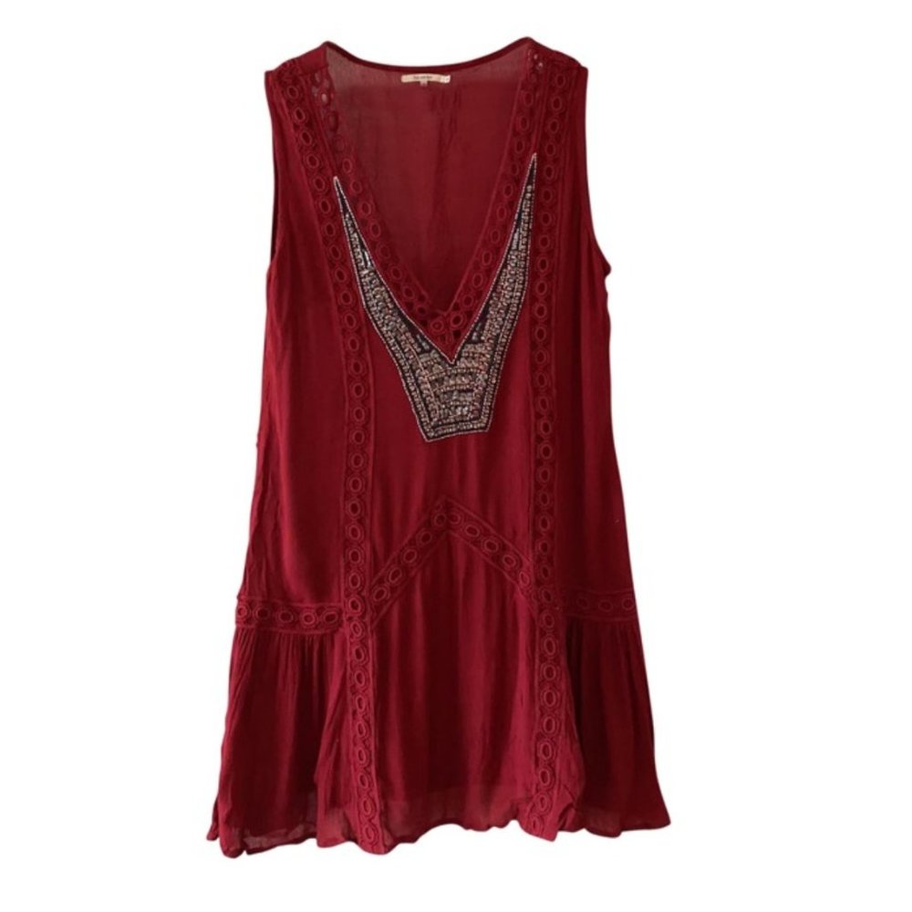 Tularosa - Red beaded dress